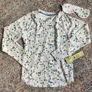 Muk Luks Winter Pajama Set, Size XS, NWT